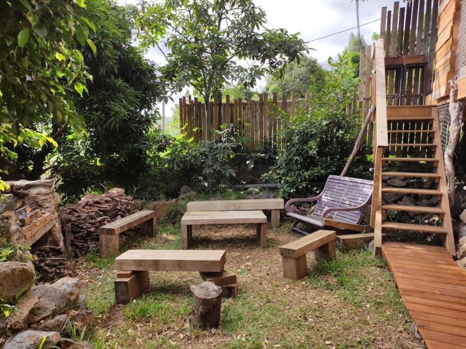 Bungalow Ecologique Avec Toilettes Seches Leu Kabanon Vue Mer 생뢰 외부 사진