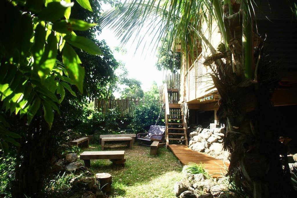 Bungalow Ecologique Avec Toilettes Seches Leu Kabanon Vue Mer 생뢰 외부 사진
